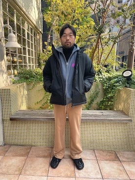 島林さん（メンズ・178cm）の秋コーディネート