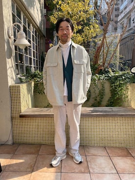 島林さん(メンズ・178cm)の冬コーディネート