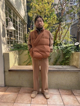 島林さん（メンズ・178cm）の秋コーディネート