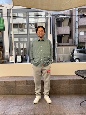 島林さん（メンズ・178cm）の秋コーディネート
