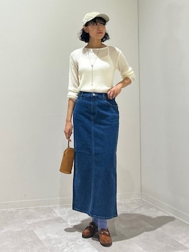 森川さん（レディース・159cm）の秋コーディネート