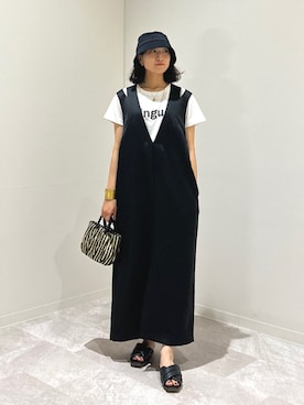 森川さん（レディース・159cm）の夏コーディネート