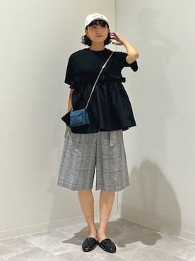 森川さん（レディース・159cm）の夏コーディネート