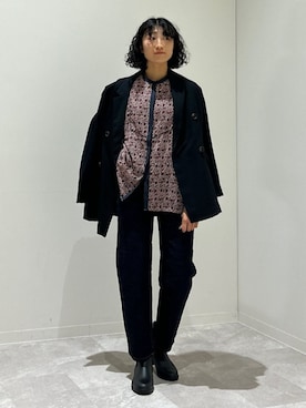 森川さん(レディース・159cm)の秋コーディネート