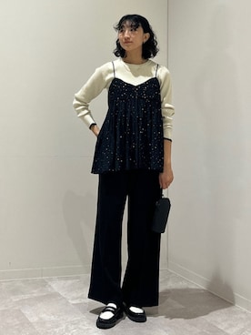 森川さん（レディース・159cm）の秋コーディネート