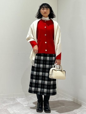 森川さん(レディース・159cm)の冬コーディネート