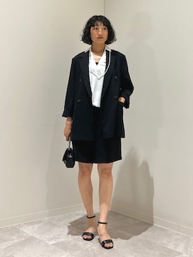 森川さん（レディース・159cm）の夏コーディネート