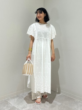 森川さん(レディース・159cm)の夏コーディネート