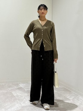 森川さん(レディース・159cm)の秋コーディネート