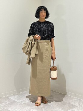 森川さん（レディース・159cm）の夏コーディネート