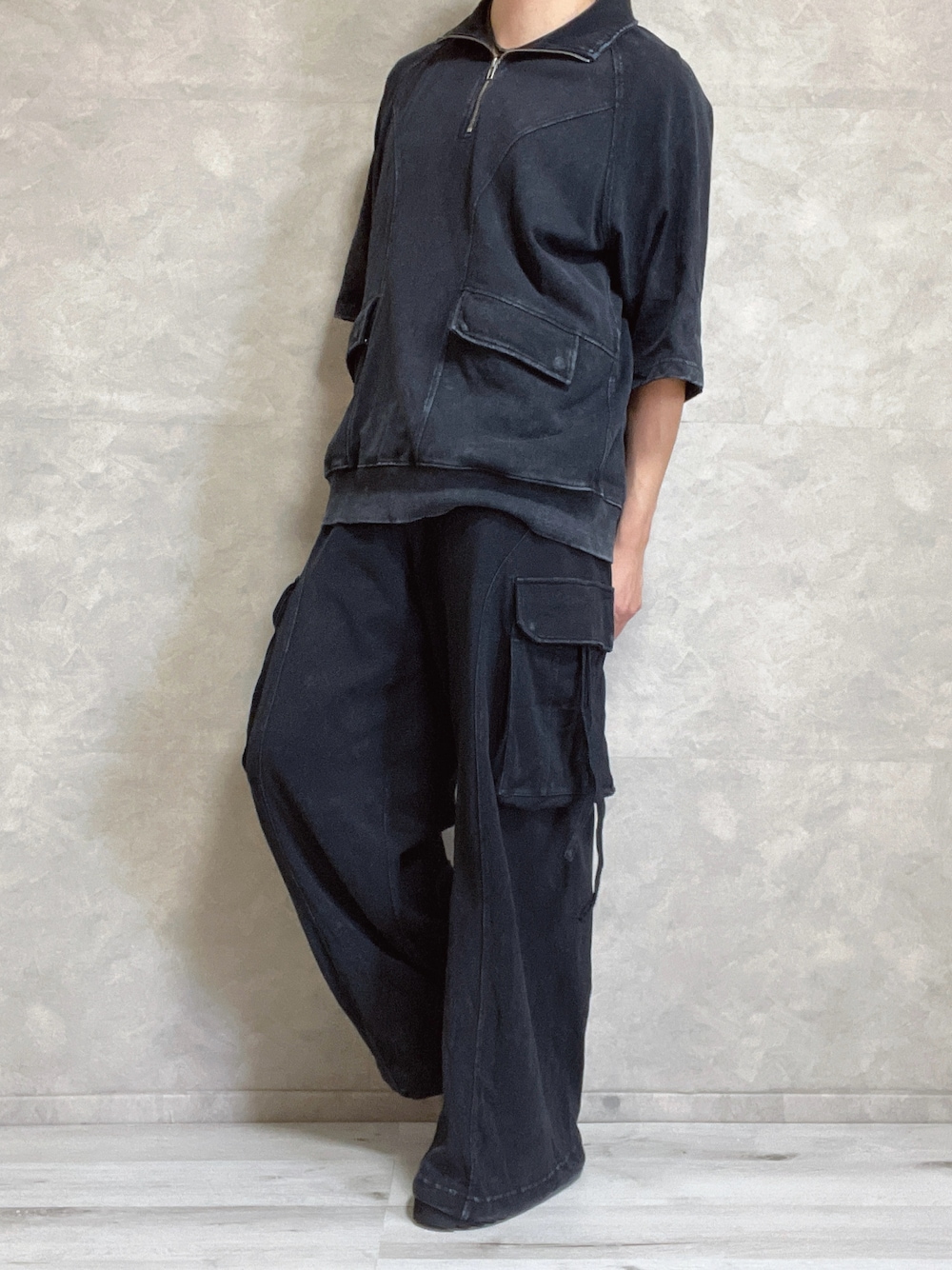 CLEL】Heavy Weight Vintage Design Cargo Pants