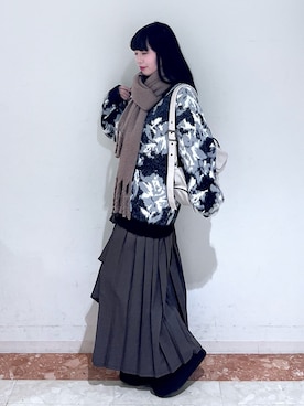 ナナさん(レディース・160cm)の冬コーディネート