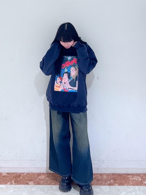 パーカー 「PBLIM×manikoコラボ」グラフィックフーディ レディース メンズ PBLIM パーカー 「PBLIM×manikoコラボ」グラフィックフーディ