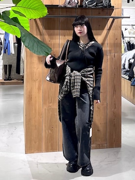 ナナさん（レディース・160cm）の冬コーディネート