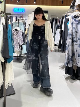 「PAGEBOY（ページボーイ）のアイテム（ワンピース）」を使った、ナナさん（レディース・160cm）の夏コーディネート