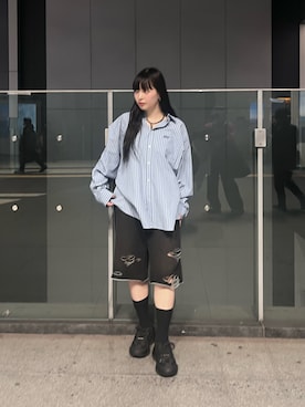「Anui（アニュイ）のアイテム」を使った、ナナさん（骨格ウェーブ・レディース・160cm）の春コーディネート