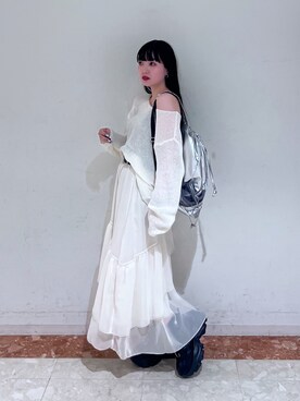 「PAGEBOY（ページボーイ）のアイテム」を使った、ナナさん（骨格ウェーブ・レディース・160cm）の春コーディネート