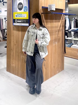 「PAGEBOY（ページボーイ）のアイテム（ジャケット/アウター）」を使った、ナナさん（骨格ウェーブ・レディース・160cm）の春コーディネート