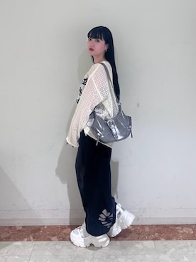 「PAGEBOY（ページボーイ）のアイテム」を使った、ナナさん（骨格ウェーブ・レディース・160cm）の春コーディネート