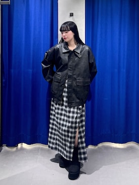 ナナさん（レディース・160cm）の冬コーディネート