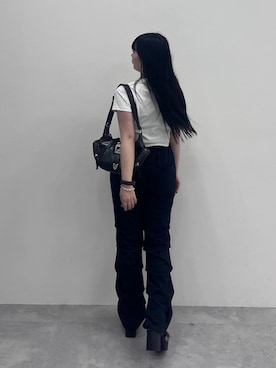 「PAGEBOY（ページボーイ）のアイテム（ブーツ）」を使った、ナナさん（骨格ウェーブ・レディース・160cm）の春コーディネート
