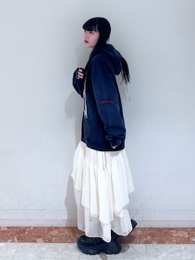 「きれいめコーディネート」｜ナナさん（レディース・160cm）の冬コーディネート