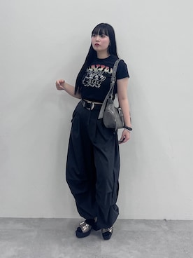 「PAGEBOY（ページボーイ）のアイテム（ブーツ）」を使った、ナナさん（骨格ウェーブ・レディース・160cm）の春コーディネート