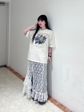 「PAGEBOY（ページボーイ）のアイテム」を使った、ナナさん（骨格ウェーブ・レディース・160cm）の春コーディネート