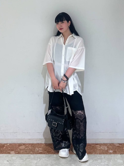 セール】レースワイドフレアパンツ（その他パンツ）｜PAGEBOY