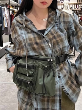 「LAKOLE（ラコレ）のアイテム」を使った、ナナさん（レディース・160cm）の秋コーディネート
