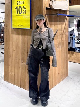 ナナさん（レディース・160cm）の春コーディネート