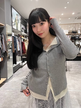 「LAKOLE（ラコレ）のアイテム」を使った、ナナさん（レディース・160cm）の秋コーディネート
