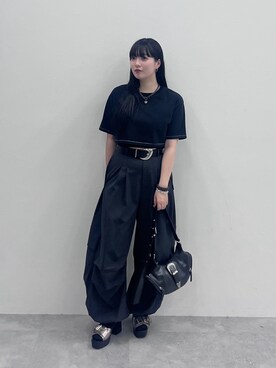 「PAGEBOY（ページボーイ）のアイテム（ブーツ）」を使った、ナナさん（骨格ウェーブ・レディース・160cm）の春コーディネート