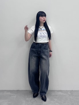 「Anui（アニュイ）のアイテム」を使った、ナナさん（骨格ウェーブ・レディース・160cm）の春コーディネート