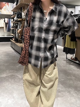「PAGEBOY（ページボーイ）のアイテム」を使った、ナナさん（レディース・160cm）の秋コーディネート