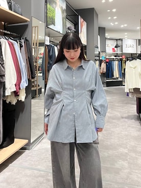 「LAKOLE（ラコレ）のアイテム」を使った、ナナさん（レディース・160cm）の秋コーディネート