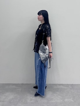 「PAGEBOY（ページボーイ）のアイテム（アクセサリー）」を使った、ナナさん（骨格ウェーブ・レディース・160cm）の春コーディネート