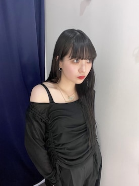 「PAGEBOY（ページボーイ）のアイテム（スラックス）」を使った、ナナさん（骨格ウェーブ・レディース・160cm）の春コーディネート