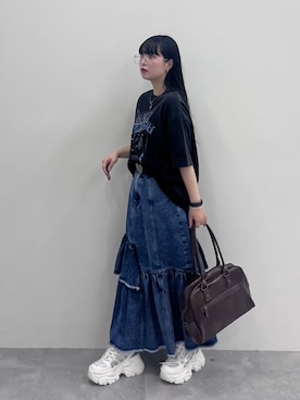 「Anui（アニュイ）のアイテム」を使った、ナナさん（骨格ウェーブ・レディース・160cm）の春コーディネート