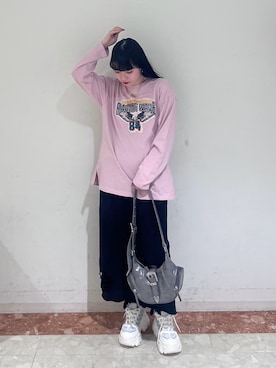 「PAGEBOY（ページボーイ）のアイテム」を使った、ナナさん（骨格ウェーブ・レディース・160cm）の春コーディネート