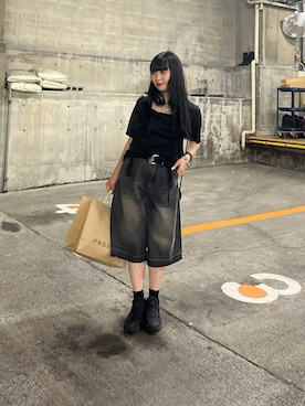 「PAGEBOY（ページボーイ）のアイテム」を使った、ナナさん（レディース・160cm）の夏コーディネート