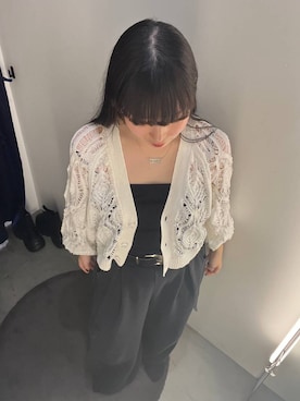 「PAGEBOY（ページボーイ）のアイテム（パンツ）」を使った、ナナさん（レディース・160cm）の春コーディネート