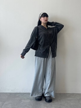 「アイテム（バンダナ/スカーフ）」を使った、ナナさん（レディース・160cm・20代）の夏コーディネート
