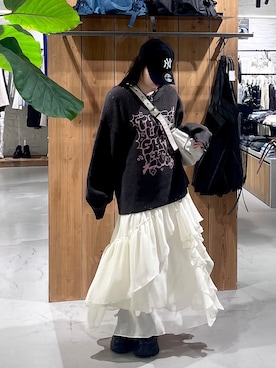 「PAGEBOY（ページボーイ）のアイテム」を使った、ナナさん（骨格ウェーブ・レディース・160cm）の冬コーディネート