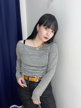「Anui（アニュイ）のアイテム」を使った、ナナさん（骨格ウェーブ・レディース・160cm）の春コーディネート