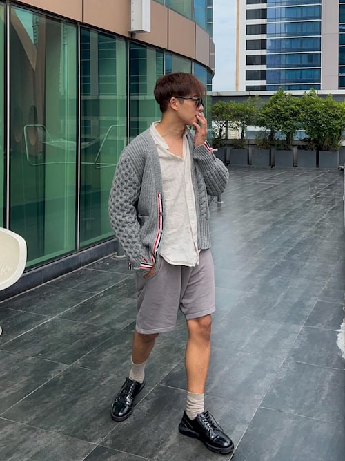 O グレー ショートパンツ 新品 1716530779_500.jpg