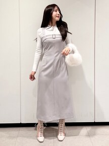 レイヤード風キャミジャンスカ｜マーキュリーデュオ（MERCURYDUO