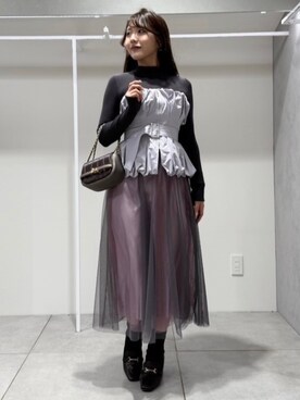yurikoさん（レディース・158cm）の冬コーディネート