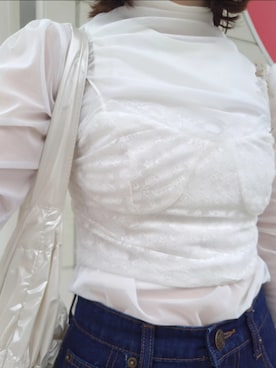 「WC（ダブル シー）のアイテム（トップス）」を使った、eatme1213さん（レディース・154cm）の夏コーディネート