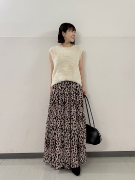 「アイテム（パンプス）」を使った、SAKATOさん（レディース・150cm）の夏コーディネート
